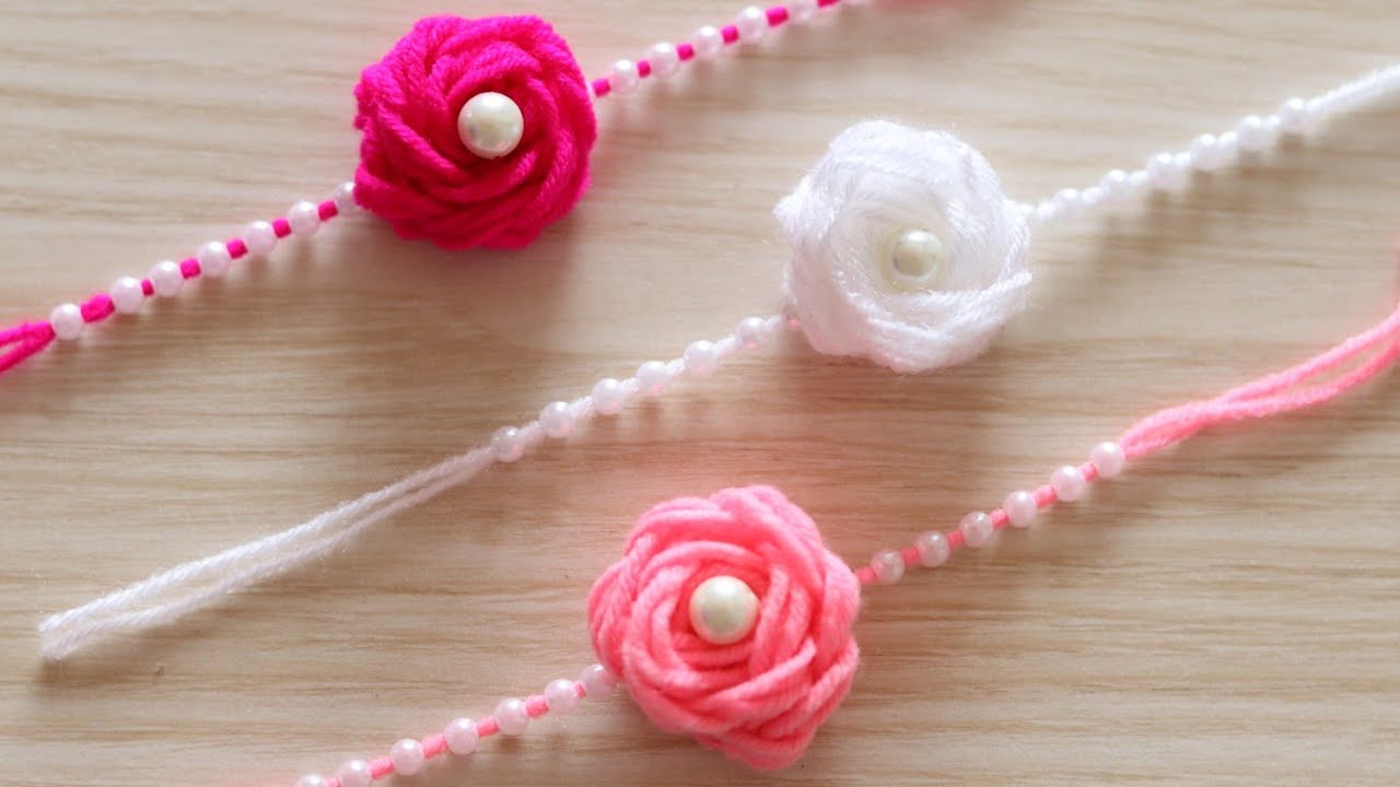How To Make Rakhi | DIY | Handmade Rakhi | Rakhi Making With Wool How To Make Rakhi | DIY | Handmade Rakhi | Rakhi Making With Wool