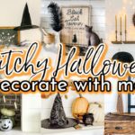 DECORATE WITH ME FOR HALLOWEEN! OVER THE TOP HALLOWEEN DECOR | HALLOWEEN DECORATING IDEAS