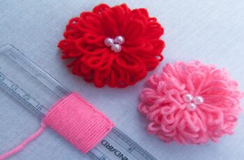 Hand Embroidery Amazing Trick Easy Flower Embroidery Trick with Scale Sewing Hack