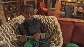 Checking in with Jonah Larson, crochet prodigy Checking in with Jonah Larson, crochet prodigy