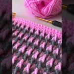 Super Easy crochet knitting / trend crochet knitting #easycrochet / crochet knitting baby blanket