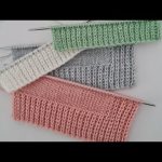 How to Make Ready Tire in Knitting ✔️ Textile Type Tire ✔️ Knitting Crochet