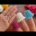 What does beautiful mean, a great crochet/ Key chain earrings and home decoration gift flower making