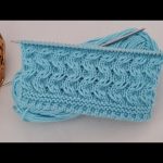Easy Two Needle Knitted Vest Cardigan Beret Model ✔️ Knitting Crochet