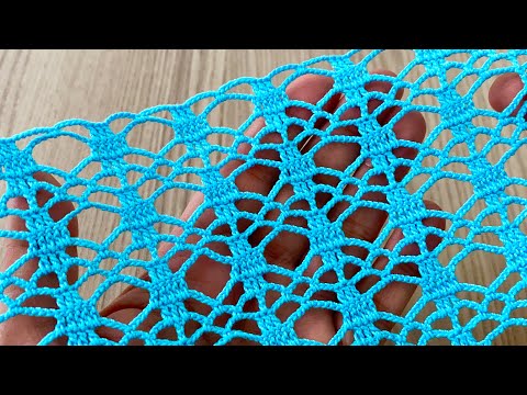 AWESOME and VERY SIMPLE Crochet Runner, Shawl, Blouse, Curtain Pattern Tutorial AWESOME and VERY SIMPLE Crochet Runner, Shawl, Blouse, Curtain Pattern Tutorial