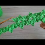 FANTASTIC CROCHET FLOWER knitting pattern lace making, step-by-step explanation for beginners