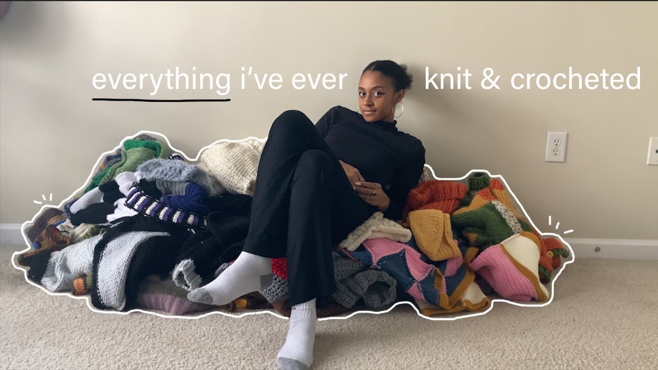 Everything i’ve ever knit & crocheted. Everything i’ve ever knit & crocheted.