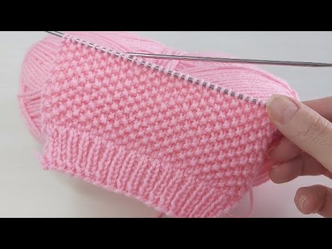 Two skewers easy knitting pattern explanation ✅crochet knitting