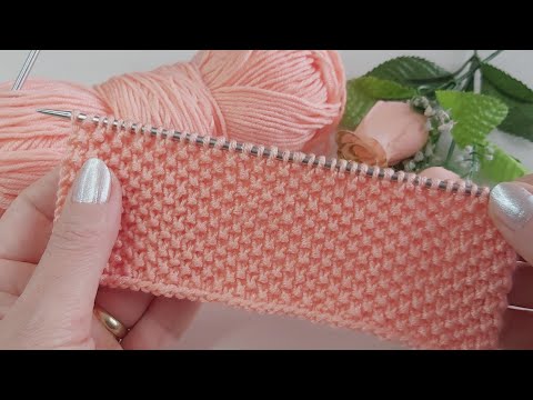 Two skewers easy knitting pattern explanation ✅crochet knitting