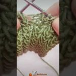 simple knitting stitch #marifu6a #knitting #crochet