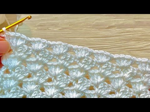 Very Easy Crochet / Very beautiful Knit with only one row / tunisian crochet