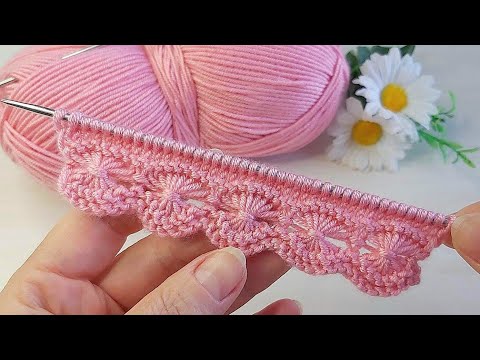 Two skewers easy knitting pattern explanation ✅crochet knitting