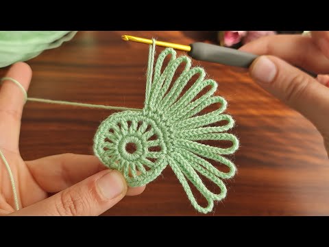 ‼️Super‼️beautiful easy crochet knitting ✔️ How to crochet supla ,motif ,decorative  model.