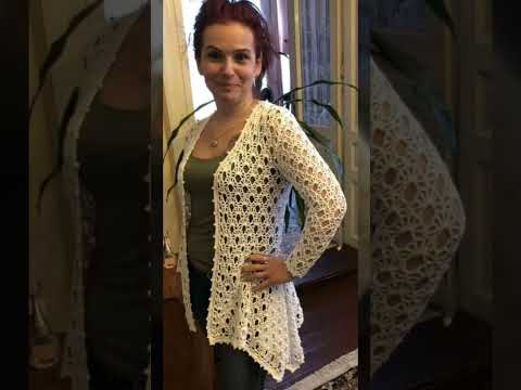 Fabulous and stylish crochet knitting vest jacket designs pattern for ladies #2023