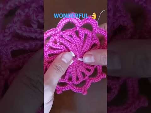 WONDERFUL 👌 super easy crochet knitting pattern for beginners 💯