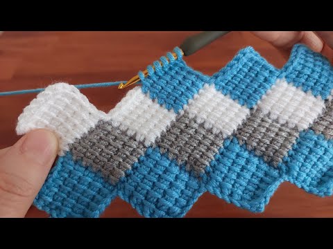 FANTASTIC Crochet Square Pattern Knitting Online Tutorial for beginners Crochet Knitting Pattern