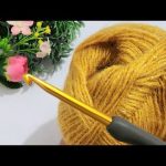 😎 THIS IS AMAZING AMAZING! 2 LINES in total! (crochet for beginners)