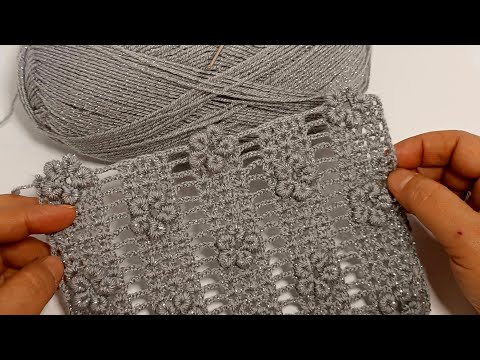 PERFECT👌 Unusual crochet pattern! very simple and stylish new design