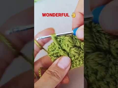 WONDERFUL 👌 SUPER easy CROCHET KNİTTİNG pattern for beginners 🧶🎀👈👈👈