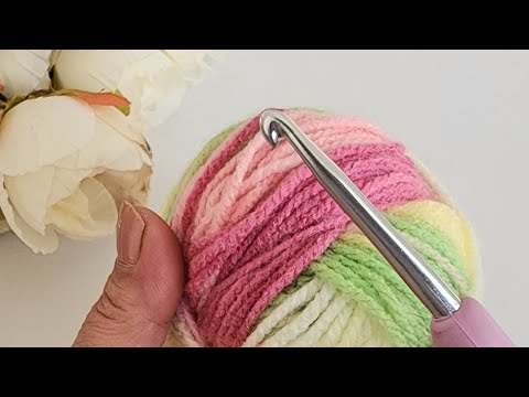 This Stitch is gorgeous! You won’t forget this easy crochet knit! crochet pattern