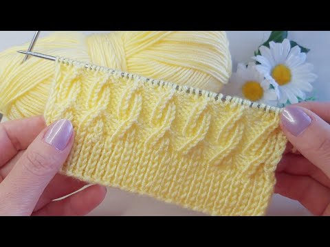 Two skewers easy knitting pattern explanation ✅crochet knitting