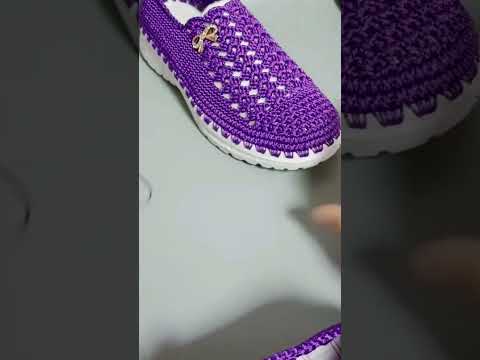 AMAZING Crochet and Knitting Sneaker Handwork 1080