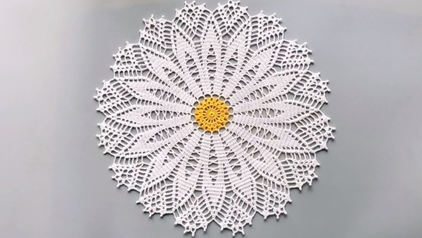 Crochet Daisy Doily