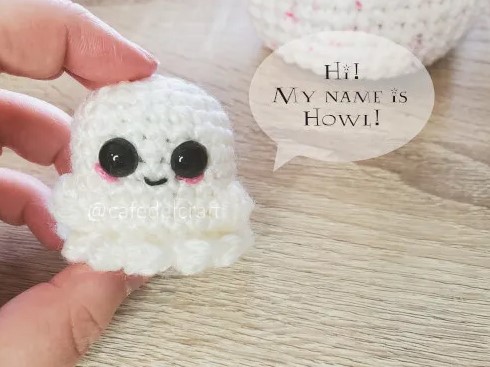 Crochet Howl The Littlest Ghost 