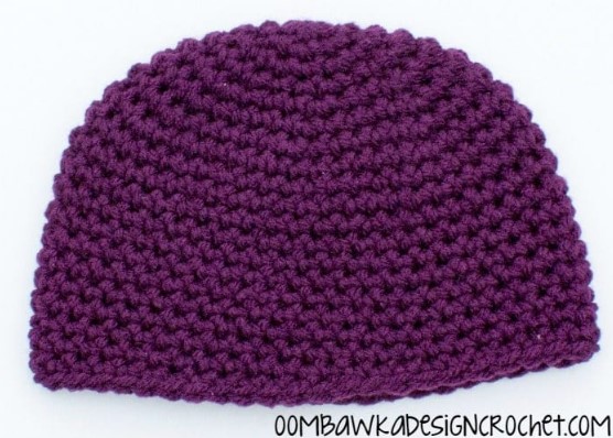 Simple Single Crochet Hat 
