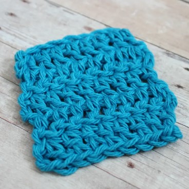 Single Crochet Square Face Scrubbie