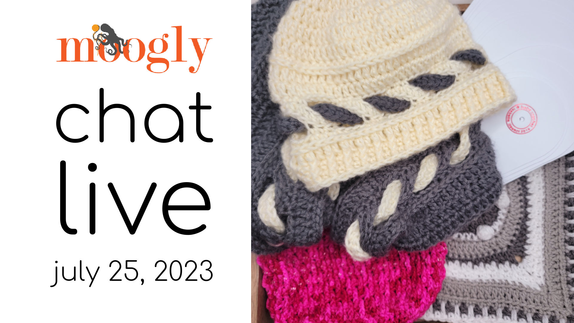 Moogly Crochet and Chat Live Moogly Crochet and Chat Live
