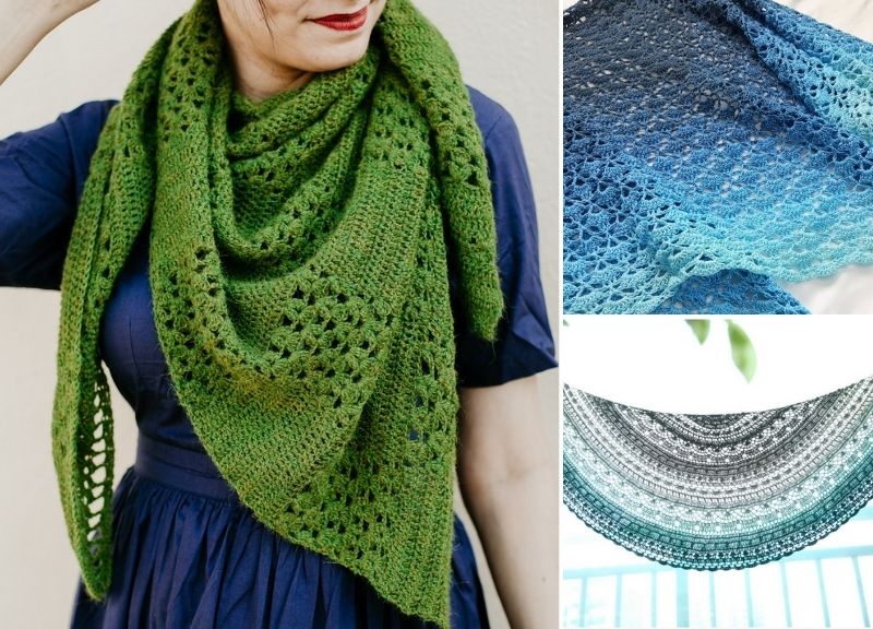 Beautiful And Feminine Lace Crochet Shawls Beautiful And Feminine Lace Crochet Shawls