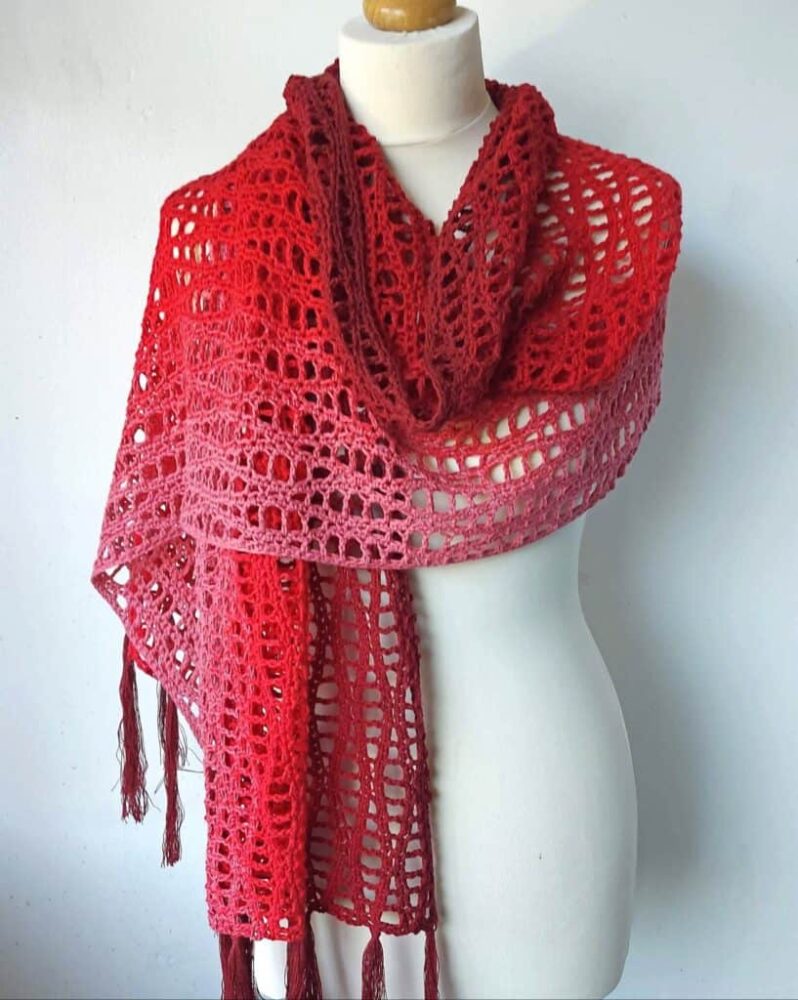 Crochet Wave Shawl