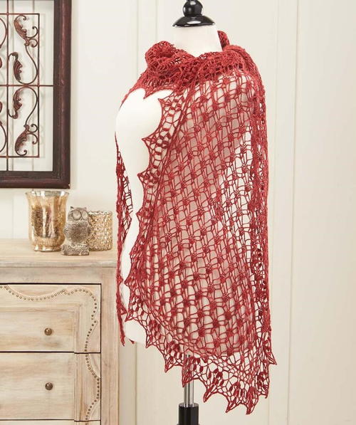 Queen Elizabeth Crochet Stole 