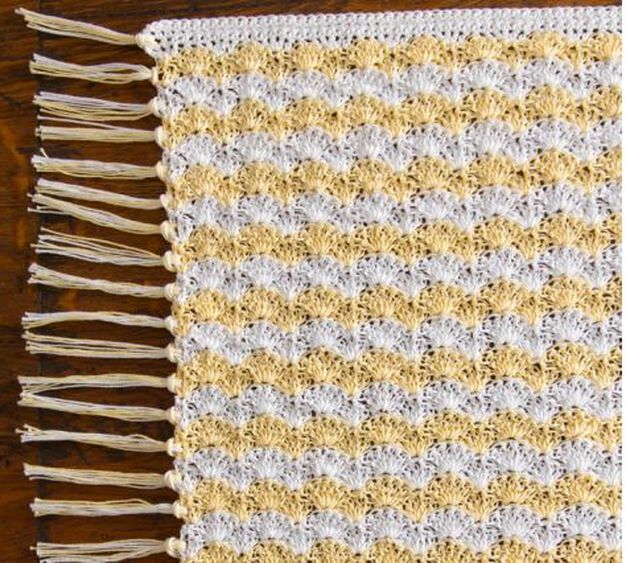 She Sells Sea Shells Crochet Runner