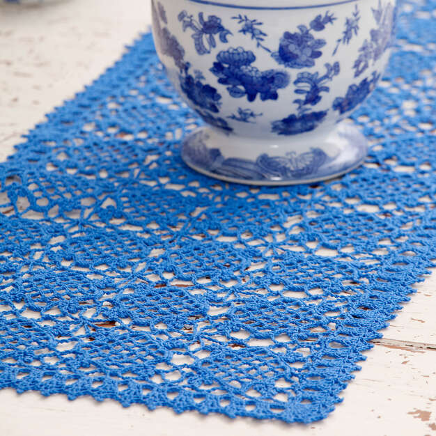 Sweet Clover Crochet Table Runner