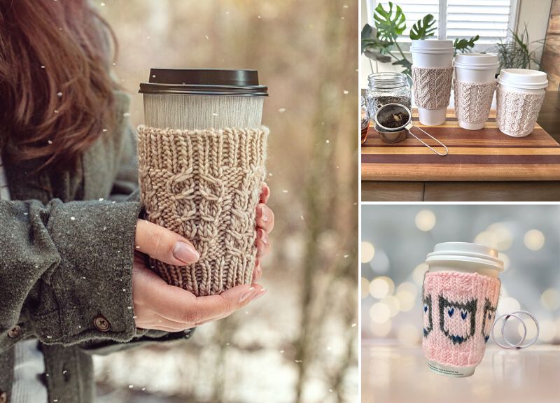 Knitted Cup Cozies Ideas for Comfort and Aesthetic Pleasure –