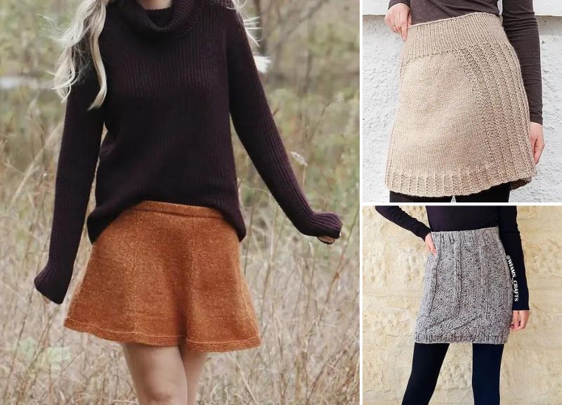 Stylish Knitted Skirt Patterns for Chic Spring Outfits in 2024 –