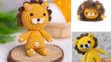 Cute Amigurumi Lions –