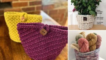 Versatile Knitting Basket and Container Patterns for Storing –