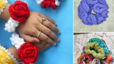 Crochet Scrunchie Patterns to Create DIY Hair Accessories –