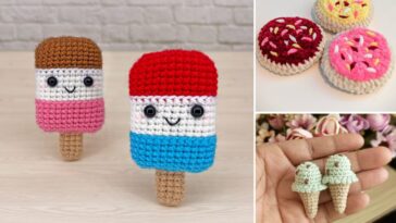 Sweet Crochet Food Patterns for Ice-Cream, Cookies & More –