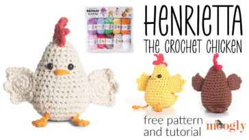 Henrietta the Crochet Chicken: Free Pattern and Tutorial