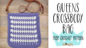 Queens Crossbody Bag – Free Crochet Pattern on Moogly