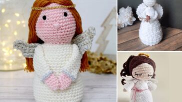 Crochet Christmas Angels Decorations – Pattern Center