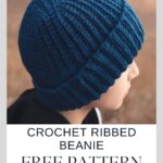 Ribbed Crochet Beanie Pattern – Leelee Knits