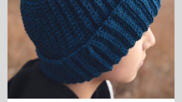 Ribbed Crochet Beanie Pattern – Leelee Knits