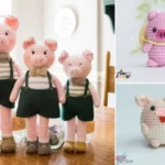 Funny and Cute Crochet Pigs Amigurumi with Free Patterns –