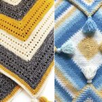 Gorgeous Moss Stitch Crochet Blankets