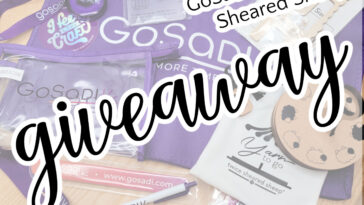 GoSadi and Twice Sheared Sheep Giveaway